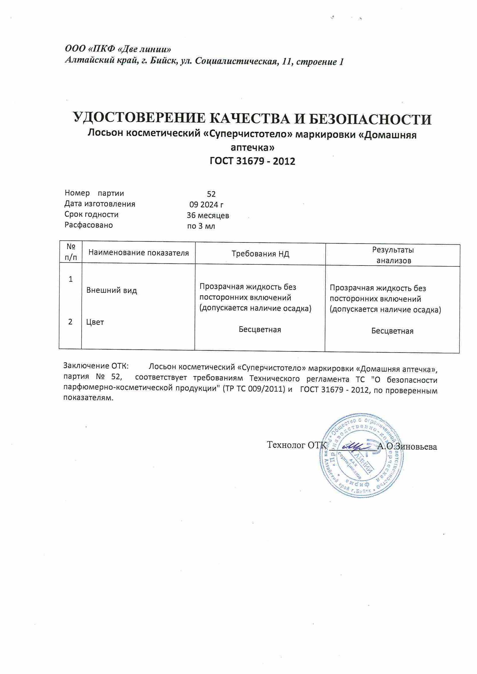 Паспорт №092024
